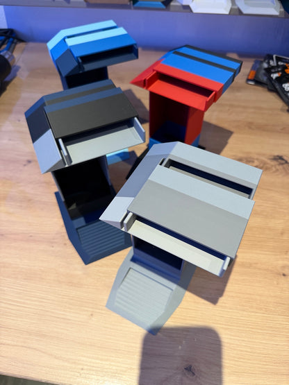 Hit-Tower - Das Original | Organizer kompatibel mit Hitster – Edition: Wunschfarbe