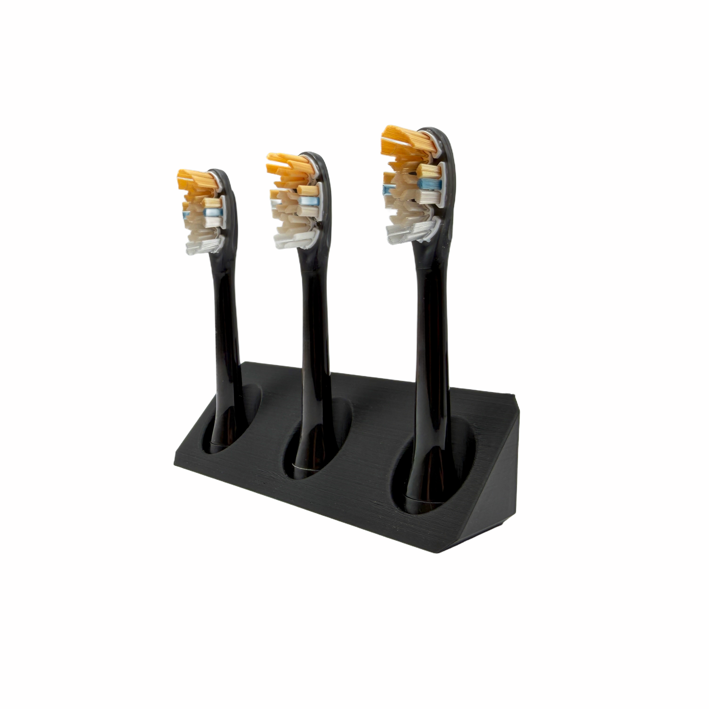 BrushDock – Zahnbürstenkopfhalter für Oral-B ( iO ) & Philips Sonicare - Wandmontage (ohne Bohren)