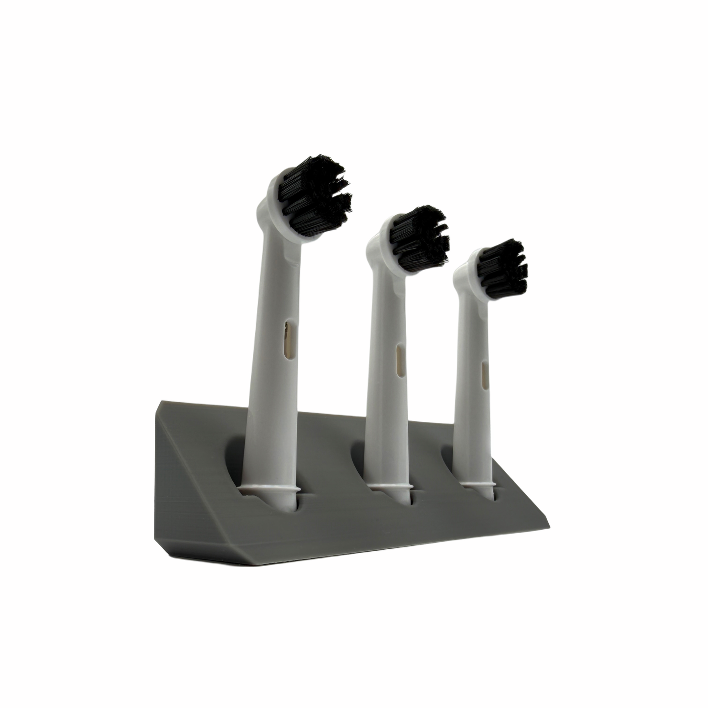 BrushDock – Zahnbürstenkopfhalter für Oral-B ( iO ) & Philips Sonicare - Wandmontage (ohne Bohren)